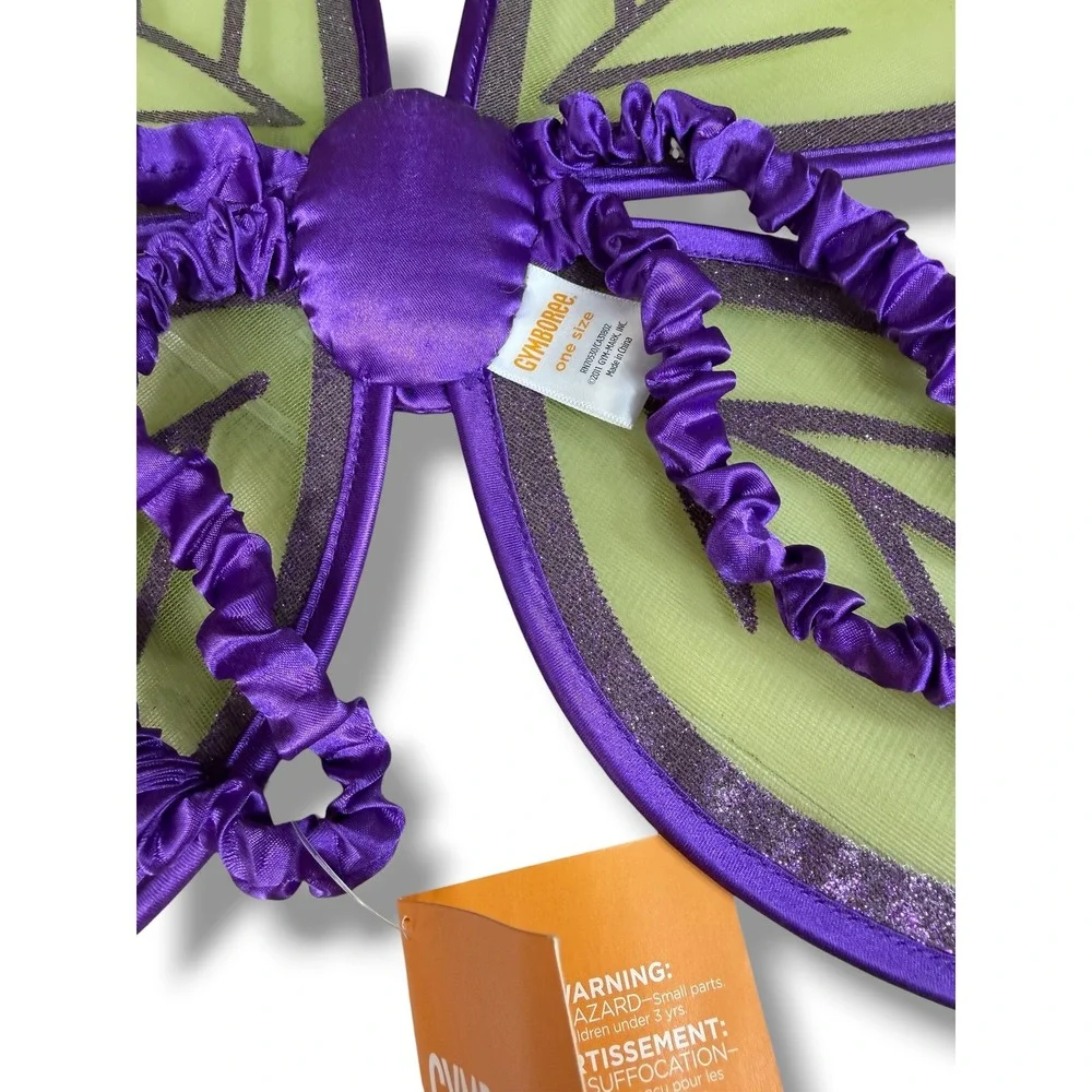 Gymboree Girls Pretty Pixie Forest Fairy Costume Dress Wings Headband L 10-12